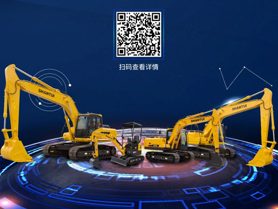 山推挖掘機(jī)：動(dòng)動(dòng)手指，720°全景看新機(jī)
