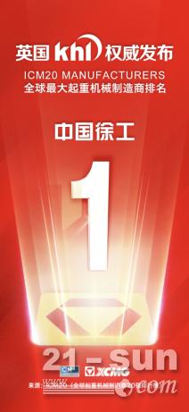 稳坐老大，重器硬核 创造历史！徐工起重机荣登全球第一！