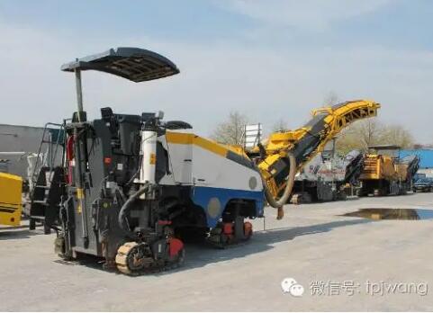 维特根W100FK路面铣刨机 二手机的魅力
