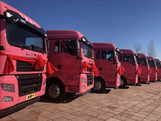 “猛男粉”申请出战！50台国六汕德卡入驻晋龙集团