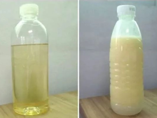挖机使用不当，导致挖机液压油发白？