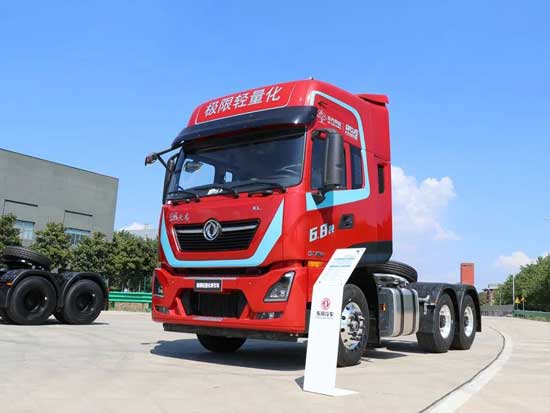 只有6.8吨，比市面上的6X4牵引车轻2吨，这辆东风天龙KL怎么做到的？