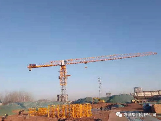 【产品风采】方圆新型塔机受用户青睐