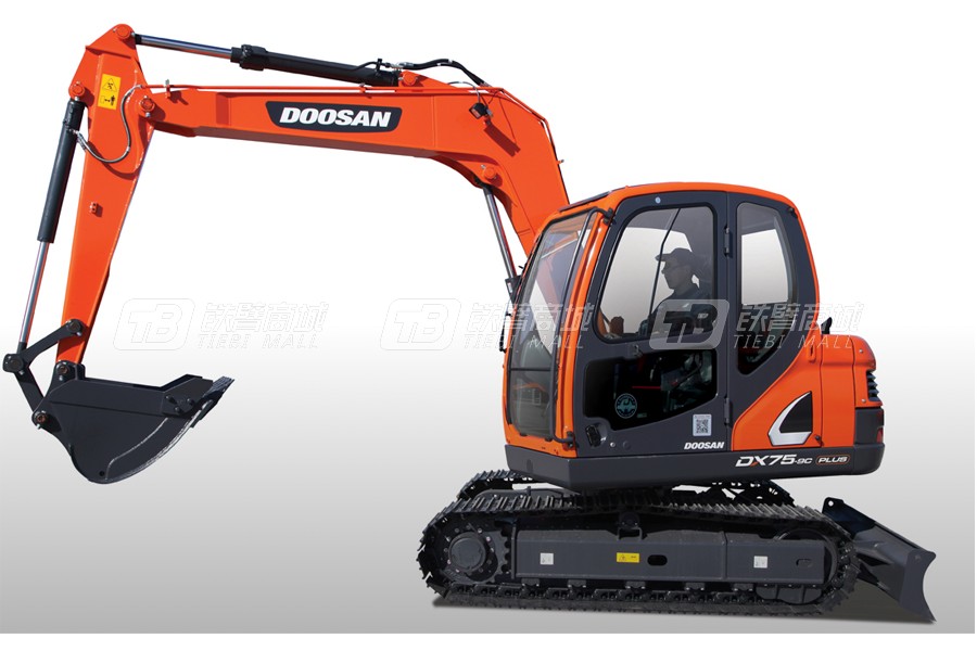斗山履帶挖掘機(jī)DX75-9C PLUS報(bào)價(jià)及圖片大全