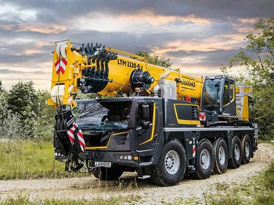 利勃海尔全新110吨吊车 LTM 1110-5.2上线