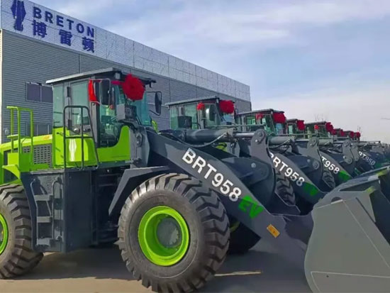 内蒙古客户第三次采购博雷顿电动装载机