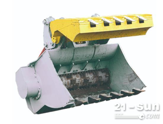 挖掘机破碎斗的磨损问题