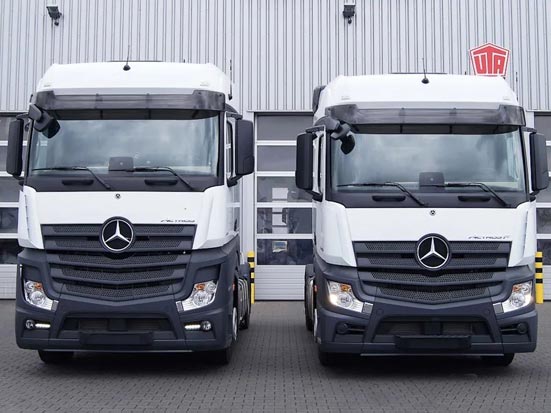 即将国产的奔驰卡车可能就有它？Actros F到底有多“经济”，实拍带您好好看看