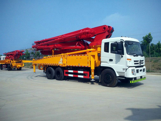 混凝土泵车<em>堵管</em>的原因