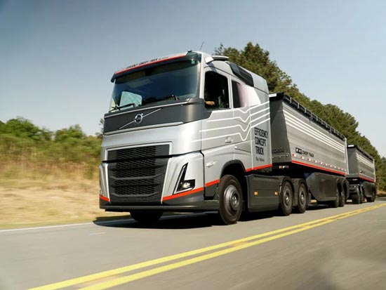 未来卡车能有多高效？沃尔沃在巴西最新亮相的这台概念卡车告诉您