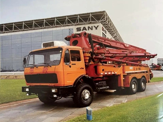 三一首臺(tái)37米泵車的故事