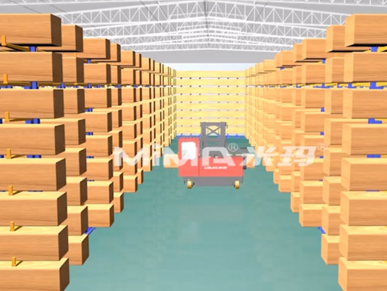 米玛全向叉车，你想怎么走就怎么走