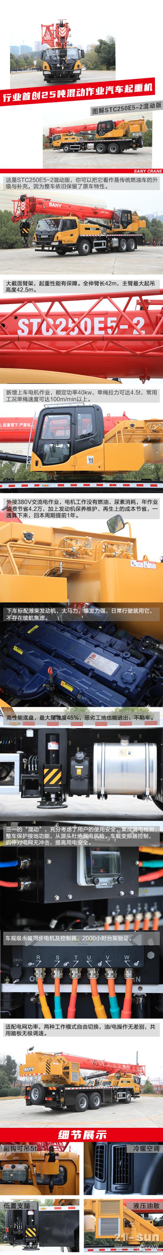 三一“混动”起重机又一新选择！配置升级，节省成本更是一流