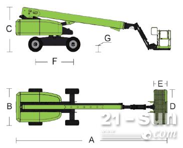 中联重科直臂式高空作业平台 ZT26J ZT20J