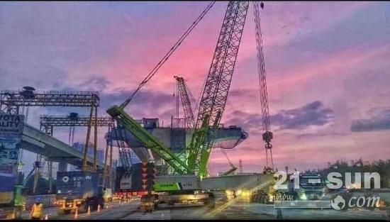 积极助建“一带一路”重点项目，中联重科起重机广受好评