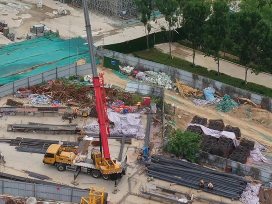 三一起重机助力万吨桥墩成功转体83°！