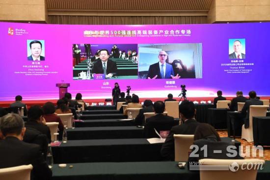 沃爾沃建筑設(shè)備出席山東與世界500強(qiáng)連線高端裝備產(chǎn)業(yè)合作專場(chǎng)