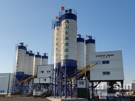 山推建友助力京台高速改扩建项目建设