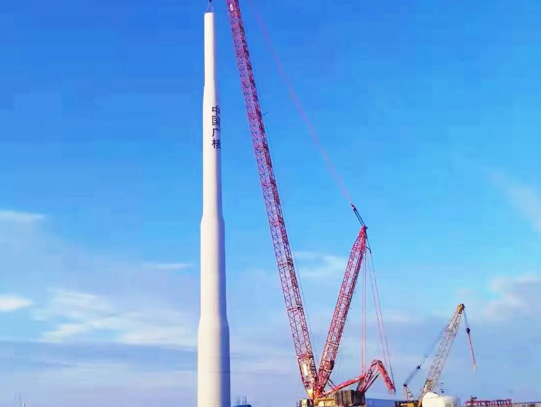 硬实力！徐工XGC15000A再出征，助力大安风场！