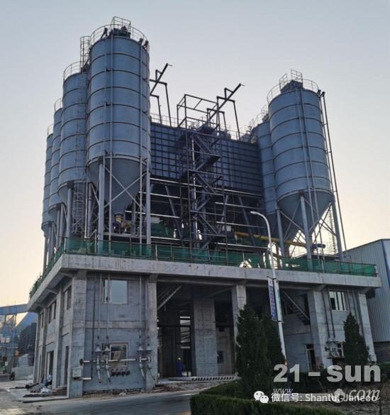 山推建友商品混凝土搅拌楼应用山西市场