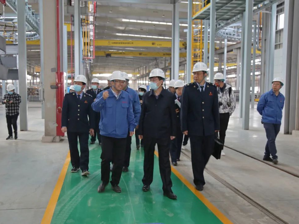 税收优惠促发展 惠企利民向未来——综改区税务局领导莅临晋塔公司新区开展<em>税收宣传</em>服务