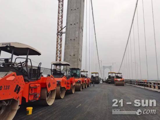 福马组合再出征 高效助力江津白沙长江大桥全线通车