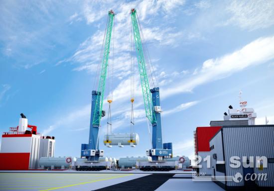 科尼收到两台全电动第6代移动港口起重机的订单