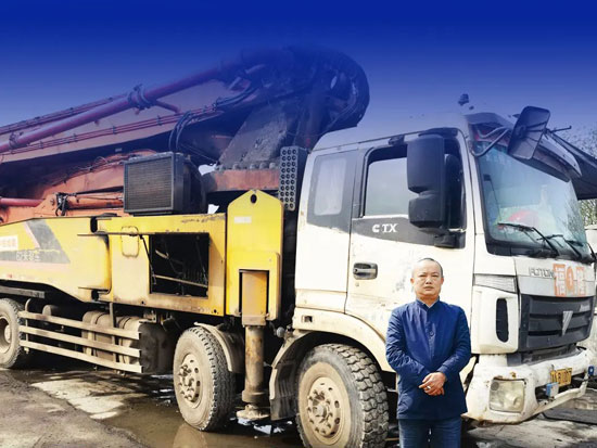 10年、100萬方！福田雷薩功勛泵車陪湖南創(chuàng)豐持續(xù)征戰(zhàn)