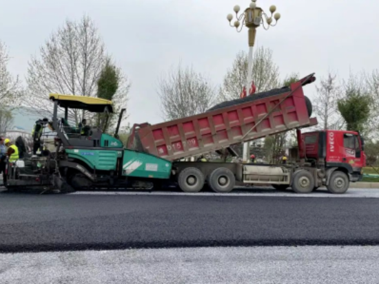 工地风采 | 维特根集团路面设备助力南阳市市政道路提质重点项目