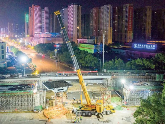 7个月超万吨桥梁实战，“城建霸主”XCA460真能干！