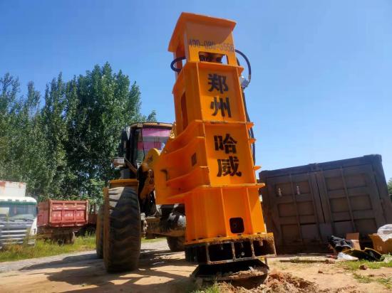高速液压夯实机型号近几年发展进化成型