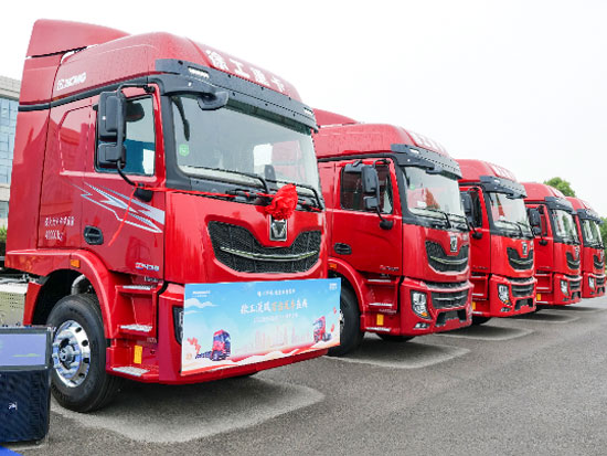 100台！2022款漢風P5批量发车!