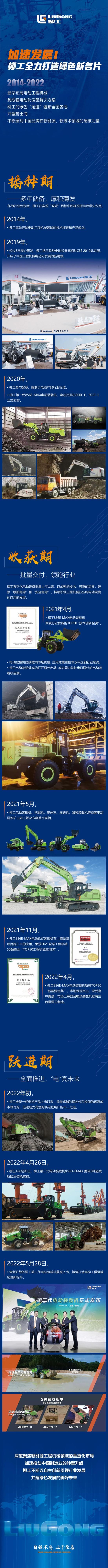 柳工新能源工程机械
