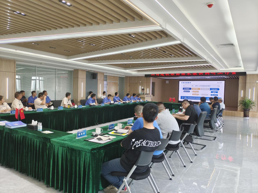 山西建投集团集中采购交易服务中心莅临晋塔调研指导