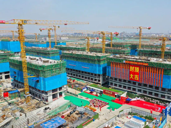 徐工塔机助力雄安新区市场化项目跑出加速度