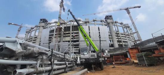 一带一路丨重器演绎！中联重科工程起重机海外建设集锦一睹为快