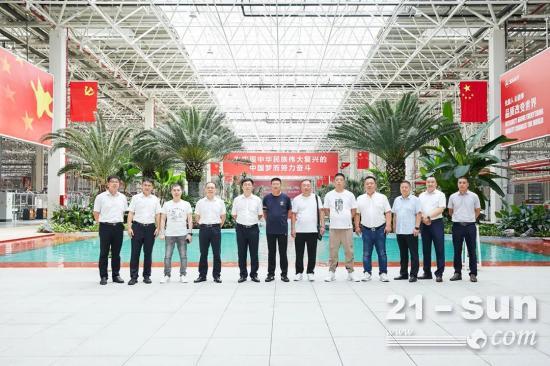 三一首批電動重卡大客戶回司交流，共謀多元化合作模式