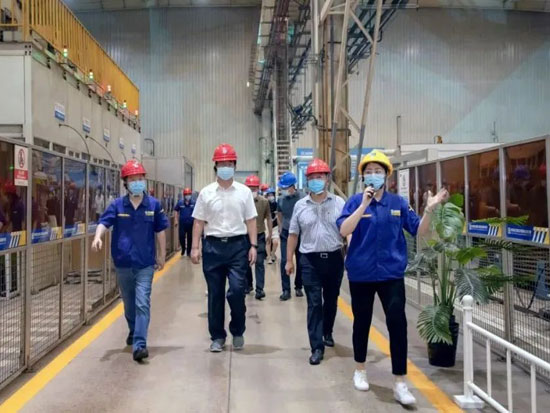 徐州市委常委、经开区党工委书记张克调研徐工塔机