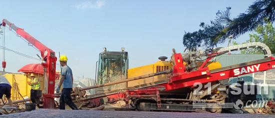 三一SD520施工案例 | 助力青兰高速建设