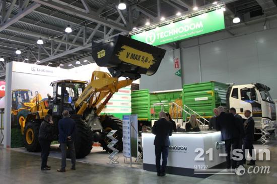 柳工参展俄罗斯大型农业机械展览会Agrosalon 2022