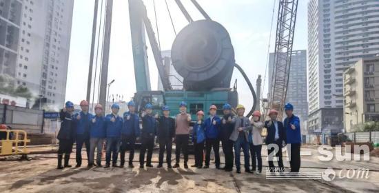 首战创佳绩！山河智能双轮铣槽机助建长沙地铁7号线