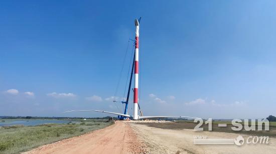 蓝色“巨无霸”上路！徐工助力孟加拉电网转型升级
