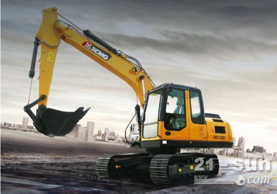 土方王者徐工XE135D，重载施工高效首选