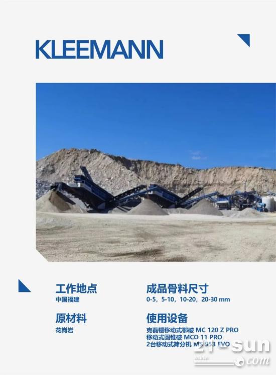 破硬岩出细料，克磊镘PRO系列福建工地案例