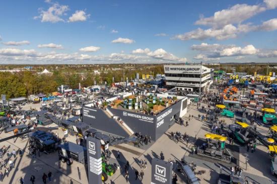 实现可持续发展道路建设：维特根集团在德国 Bauma 展大放异彩