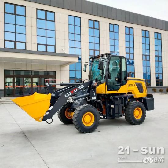 鲁宇新款带大臂浮动功能装载机