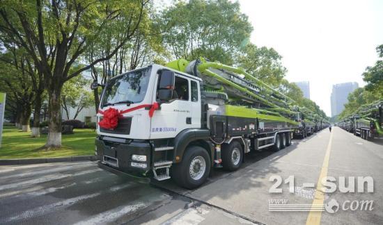 冠军实力！中联重科混凝土机械火热奔赴全国各地