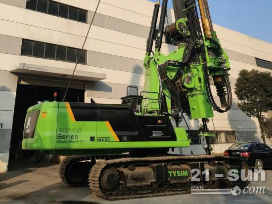 泰信定制型多功能钻机KR300M 出口欧洲并获土耳其客户盛赞