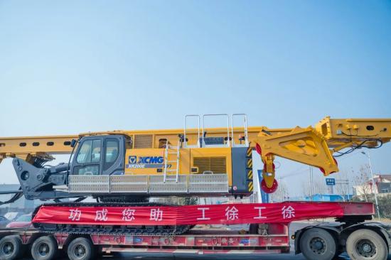 五大门类超30台产品奔赴全球 徐工机械基础工程机械喜迎开门红