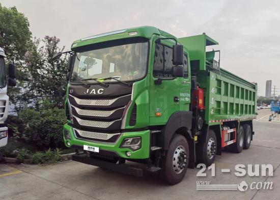 开工大吉，江淮格尔发8x4自卸车助您“石”来运转！